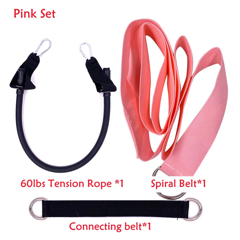 Waist & Abdominal Muscles Resistance Bands