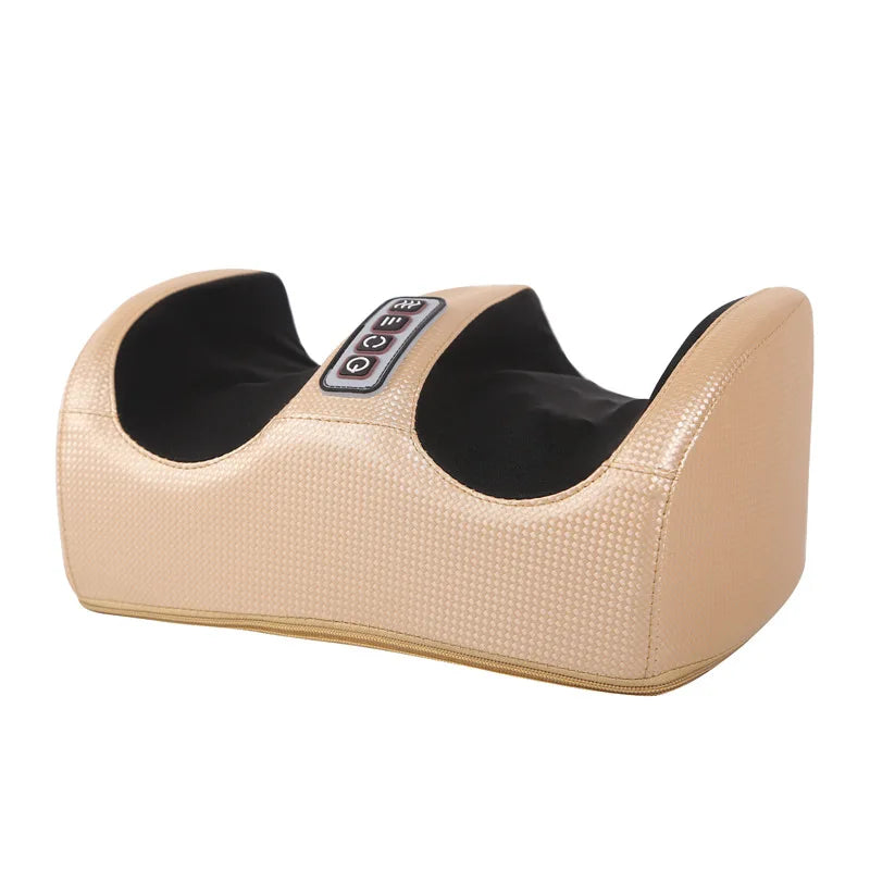 Electric Foot Massager with Heat & Deep-Kneading Nodes – Pain Relief for Feet, Calves & Ankles