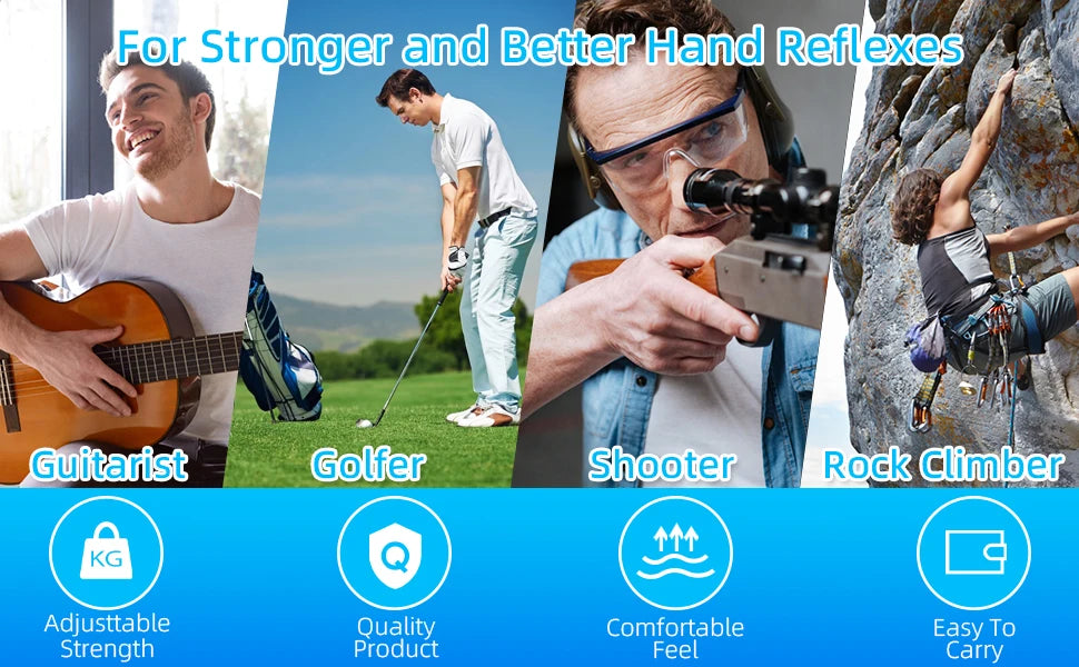 Grip Strength Trainer - Grip Flexion (Crushing Grip), Ideal for Golfer's Elbow