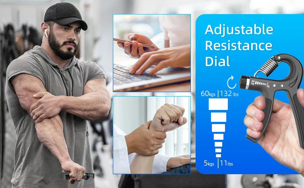 Grip Strength Trainer - Grip Flexion (Crushing Grip), Ideal for Golfer's Elbow