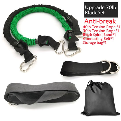 Waist & Abdominal Muscles Resistance Bands